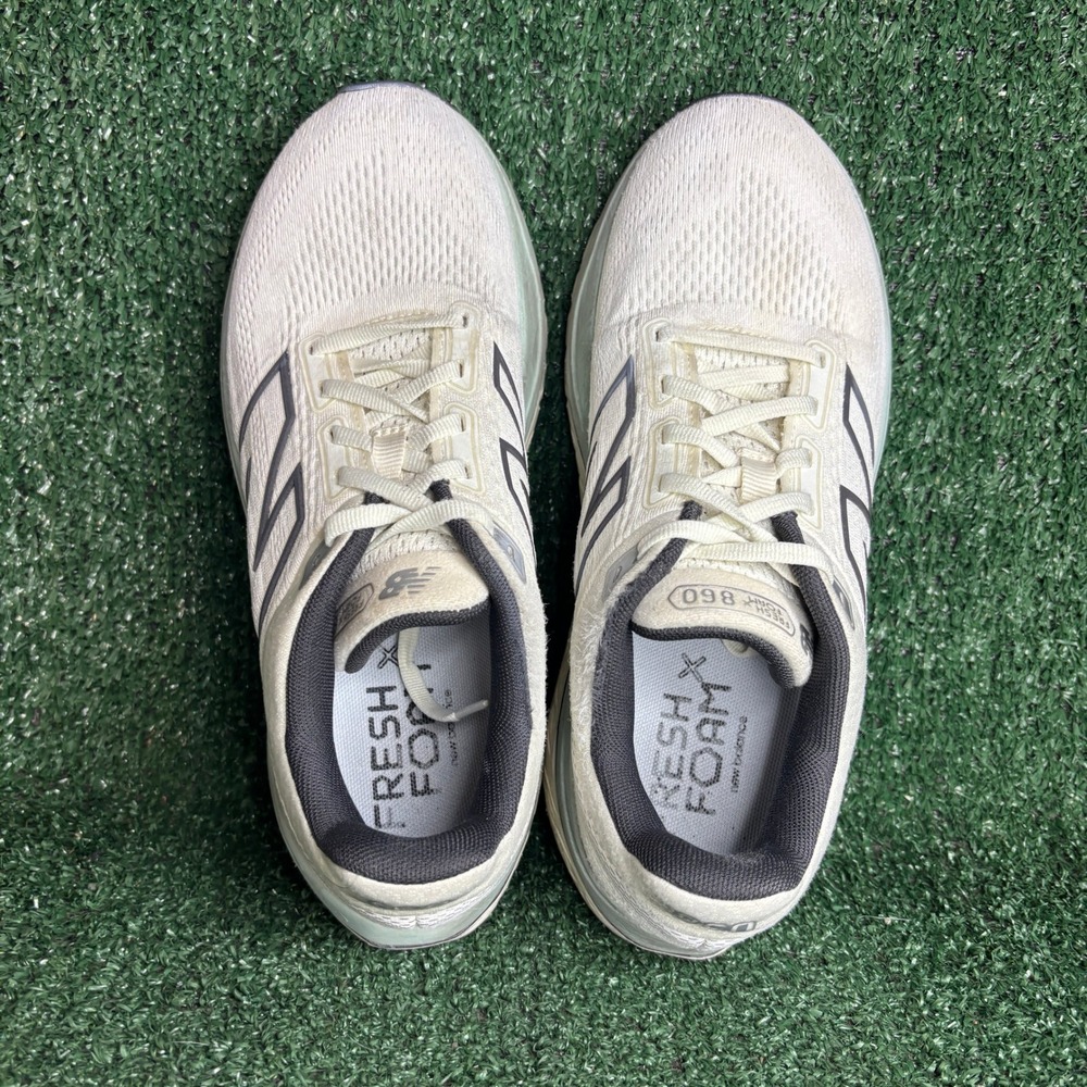 New Balance Fresh Foam X 860 v14 Cushioned Athletic Running Shoe Cream Women 8.5 - Picture 5 of 9